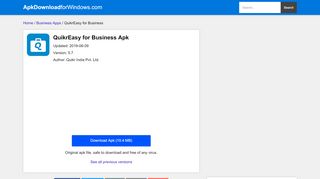 
                            4. QuikrEasy for Business 5.7 apk download for Windows (10,8,7 ...