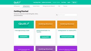 
                            8. Quill.org — Getting Started