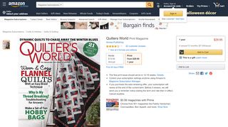 
                            8. Quilters World: Amazon.com: Magazines