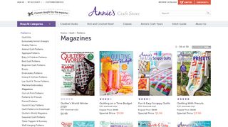 
                            9. Quilter's World Magazine Issues - Page 1 - Annie's Catalog