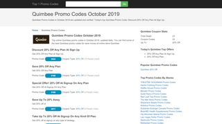 
                            8. Quimbee Promo Codes August 2019, Discount …