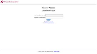 
                            2. Quincy Mutual Login page