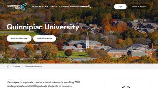 
                            10. Quinnipiac University - Common App
