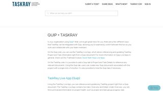
                            9. Quip + TaskRay – TaskRay