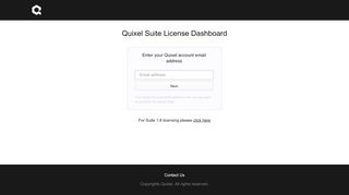 
                            1. Quixel Suite - Licensing Dashboard