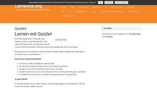 
                            5. Quizlet – Lernkiste.org