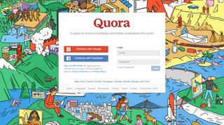 
                            1. Quora - A place to share knowledge and better understand ...