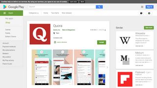 
                            8. Quora – Applications sur Google Play
