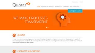 
                            2. Quotas GmbH | Quality and Market Research