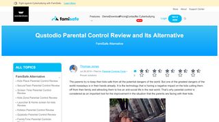 
                            8. Qustodio Parental Control Review - famisafe.wondershare.com