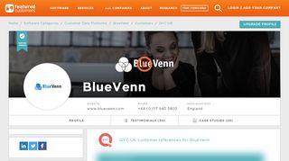 
                            9. QVC UK customer references of BlueVenn - FeaturedCustomers