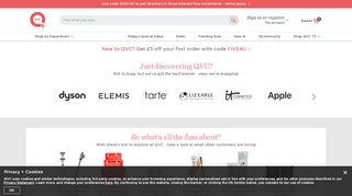 
                            1. QVC UK | £5 Off Your First Shop With Code …