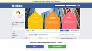 
                            2. QW Lianora SWISS Consulting - Posts | Facebook