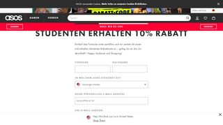 
                            5. Rabattcode | ASOS Studentenrabatt | ASOS