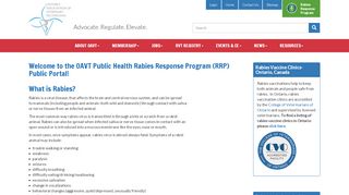 
                            9. Rabies Public Portal - OAVT