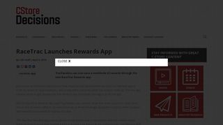 
                            6. RaceTrac Launches Rewards App - CStore Decisions