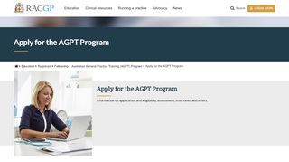 
                            5. RACGP - Apply for the AGPT Program