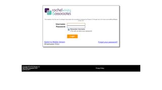 
                            6. Rachel Wixey & Associates Inc. Portals - People 2.0