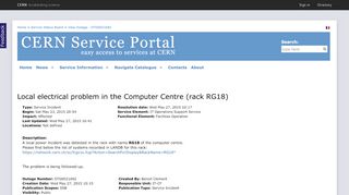 
                            6. rack RG18 - standard Service NOW! portal