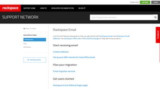 
                            10. Rackspace Email - Rackspace Support