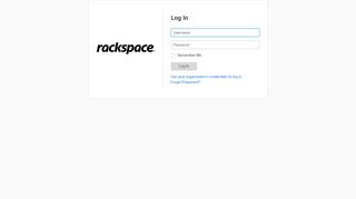 
                            1. Rackspace Login