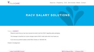 
                            6. RACV Salary Solutions – YouthCARE