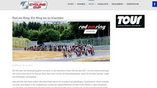 
                            9. Rad am Ring: Ein Ring sie zu knechten - cycling-cup.de