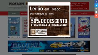 
                            8. Radar BO - O seu Site Policial de Toledo e Região