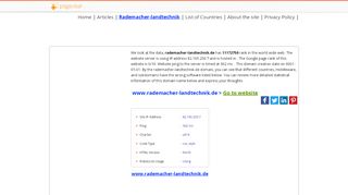 
                            5. rademacher-landtechnik.de : Rademacher OHG Land- und ...
