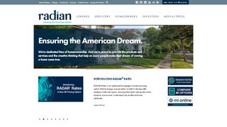 
                            4. Radian Private Mortgage Insurance | Ensuring the American Dream