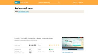 
                            9. Radiantcash.com: Radiant Cash Loans - Easy Counter