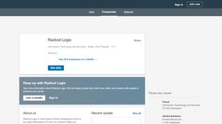 
                            8. Radical Logix | LinkedIn
