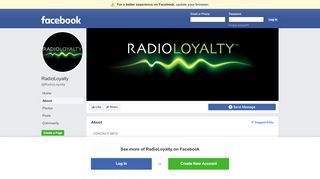 
                            7. RadioLoyalty | Facebook