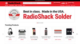 
                            10. RadioShack: Shop Online + Shop In-Store