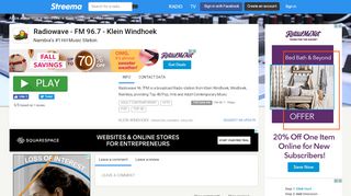 
                            5. Radiowave - FM 96.7 - Klein Windhoek - Listen Online