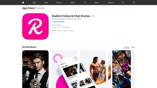 
                            4. Radish Fiction & Chat Stories on the App Store