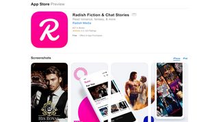 
                            5. ‎Radish — Fiction Serials on the App Store