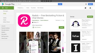 
                            2. Radish — Free Bestselling Fiction & Chat Stories - Apps on ...