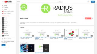 
                            5. Radius Bank - YouTube