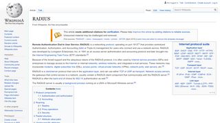 
                            9. RADIUS - Wikipedia