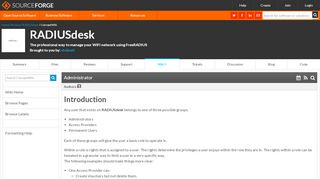 
                            3. RADIUSdesk / ConceptWiki / Administrator - SourceForge