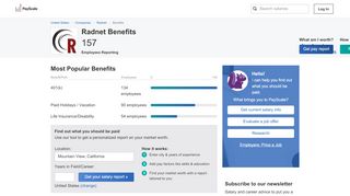 
                            4. Radnet Benefits & Perks | PayScale