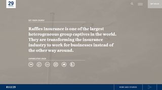 
                            8. Raffles Insurance | Rule29 Creative Agency | Making Creative ...