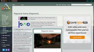 
                            5. Ragnarok Arena (Ragnarok) - Official ARK: Survival Evolved Wiki