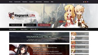 
                            1. Ragnarok.Life - Ragnarok Online » Server Information