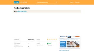 
                            7. Raiba-kaarst.de: Raiffeisenbank Kaarst eG Privatkunden