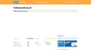
                            6. Raibalauenburg.de: Raiffeisenbank eG …