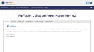 
                            8. Raiffeisen-Volksbank Varel-Nordenham eG …