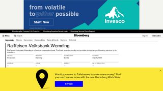 
                            7. Raiffeisen-Volksbank Wemding - Company Profile and News ...