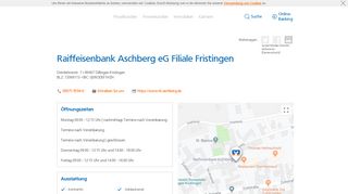 
                            4. Raiffeisenbank Aschberg eG Filiale Fristingen,Demleitnerstr. 7 ...